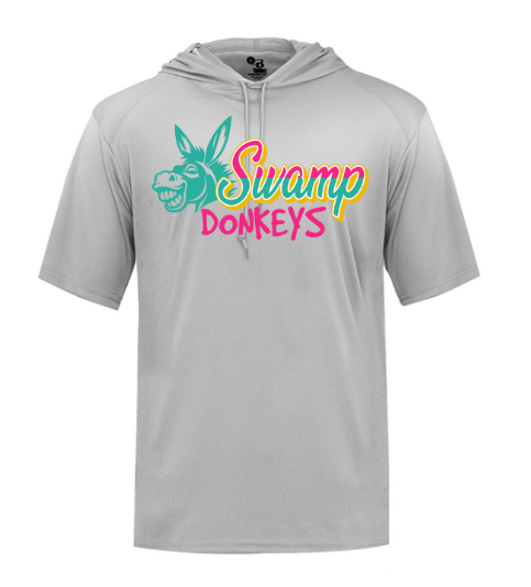 BADGER SPORTSWEAR® B-CORE SHORT SLEEVE HOOD TEE