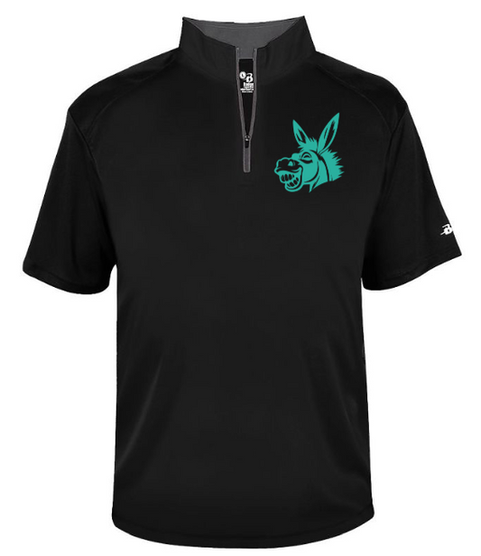 BADGER SPORTSWEAR® B-CORE SHORT SLEEVE 1/4 ZIP
